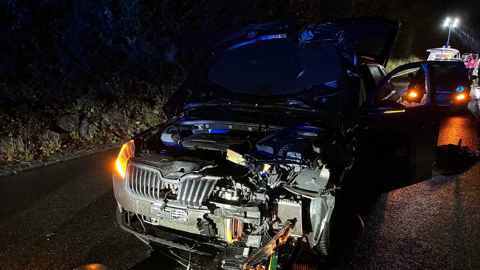 Polizei Unfall St. Gallen , © Kantonspolizei St. Gallen Polizei Unfall St. Gallen , © Kantonspolizei St. Gallen