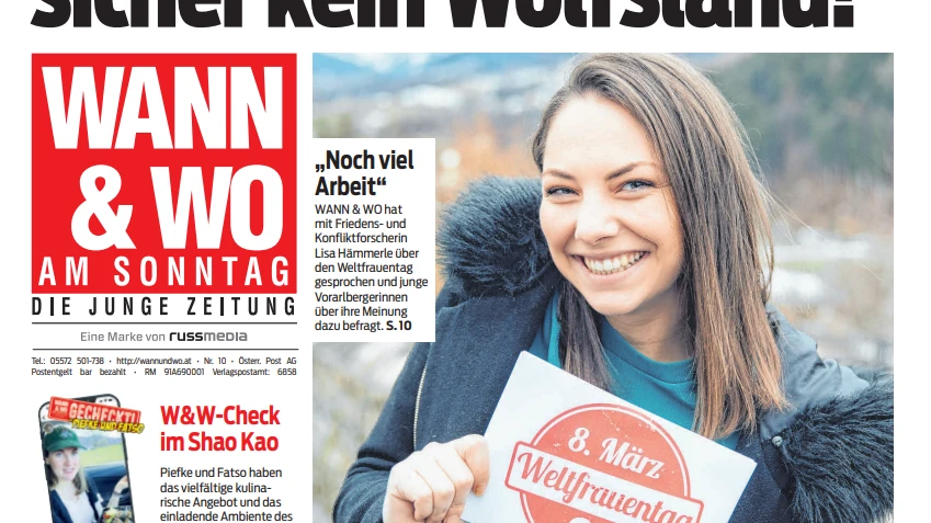 Russmedia stellt «Wann & Wo» ein, © Screenshot/Wann&Wo Russmedia stellt «Wann & Wo» ein, © Screenshot/Wann&Wo