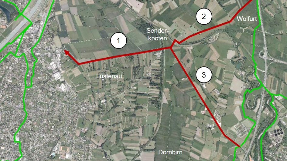 Rad-Grossprojekt Vorarlberg nähert sich der Umsetzung, ©  VLK InfoGrafik