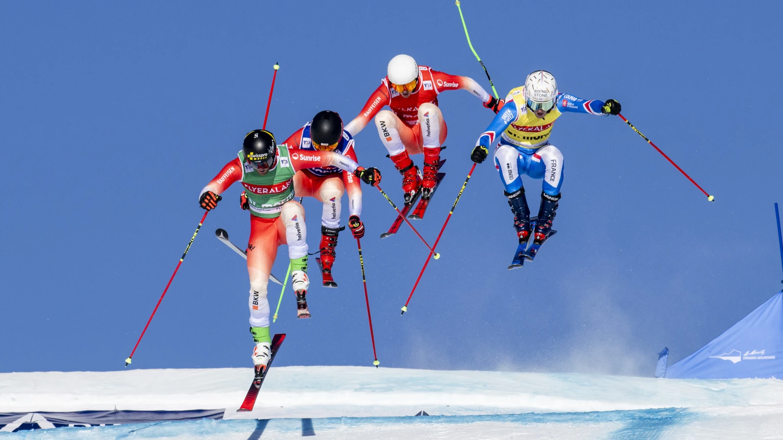 Skicross: Alex Fiva erneut auf dem Podest, © Keystone Skicross: Alex Fiva erneut auf dem Podest, © Keystone