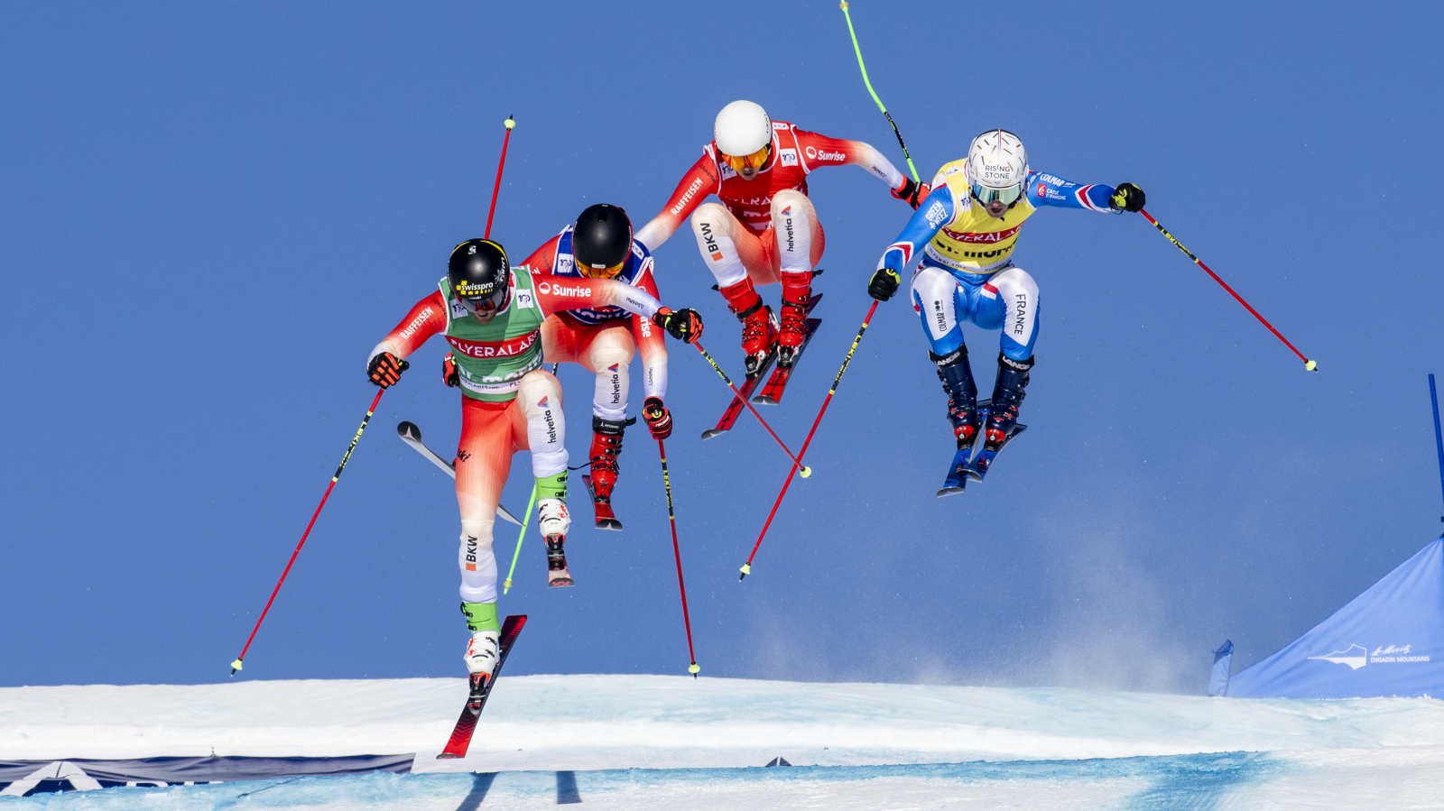 Skicross: Alex Fiva erneut auf dem Podest, © Keystone