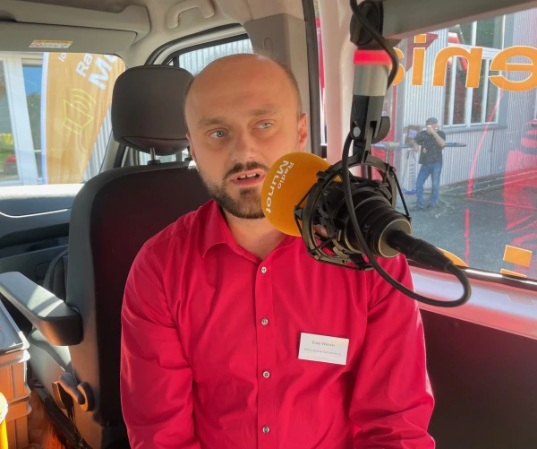 Enes Velioski, Abteilungsleiter Dachsanierung, © Radio Munot Enes Velioski, Abteilungsleiter Dachsanierung, © Radio Munot