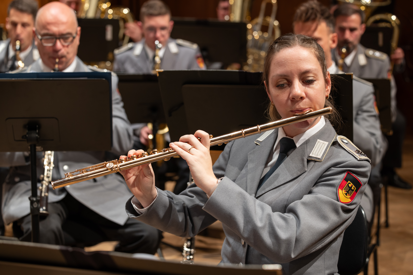 Das Heeresmusikkorps Veitshöchheim in Hausen