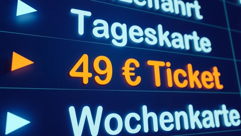 49 euro ticket, © Shutterstock 49 euro ticket, © Shutterstock