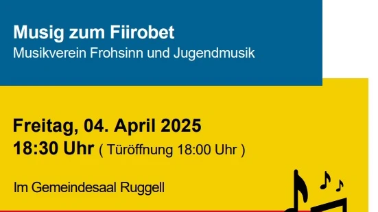 Musig zum Fiirobet, © ZVG Musig zum Fiirobet, © ZVG