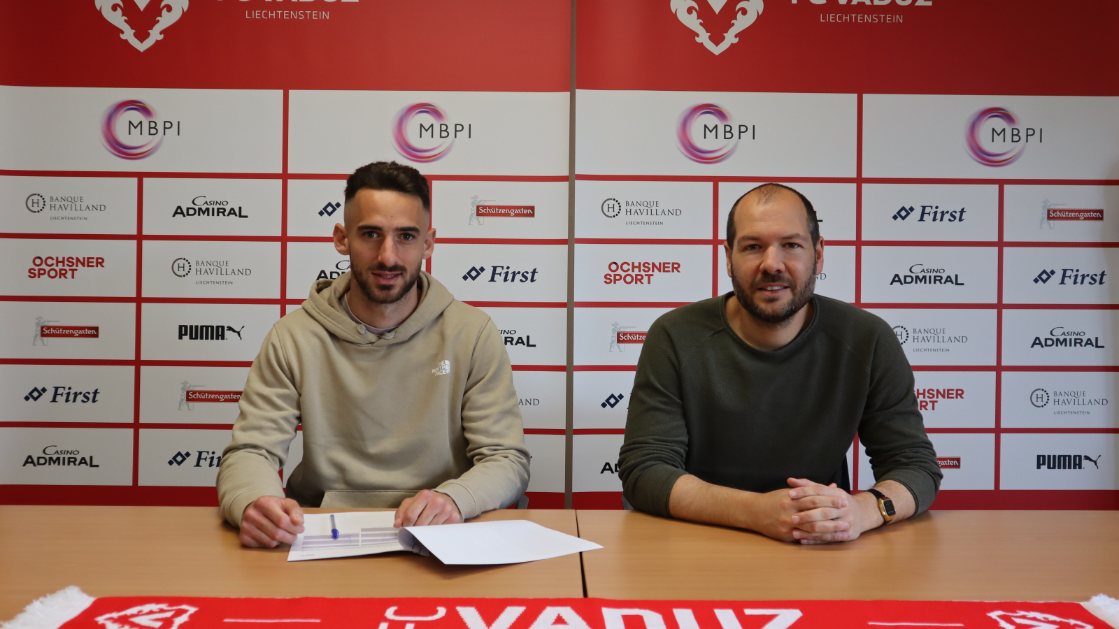 Kaderplanung des FC Vaduz schreitet voran, © FC Vaduz