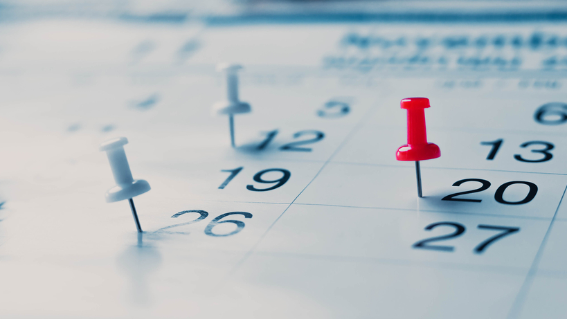 Kalender, © Shutterstock