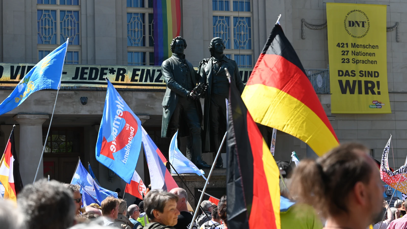 NRW´de “Gemeinsam für Deutschland” Gösterileri Yapıldı!, © dpa NRW´de “Gemeinsam für Deutschland” Gösterileri Yapıldı!, © dpa