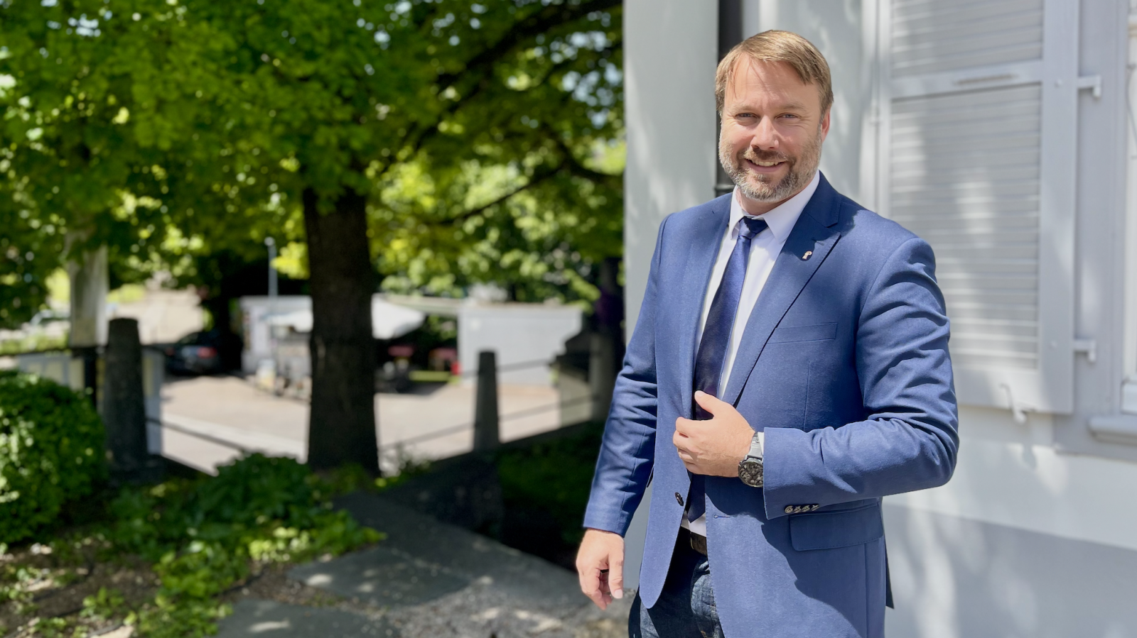 Regierungsrat Liechti muss Abschied nehmen vom eigenen Hof, © Radio Basilisk