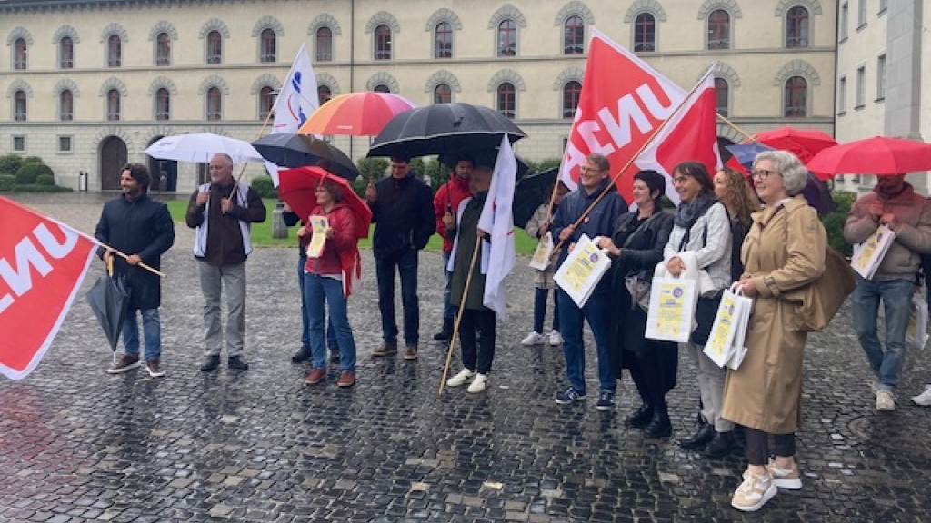 Protestaktion gegen längere Ladenschlusszeiten, © Keystone / SDA