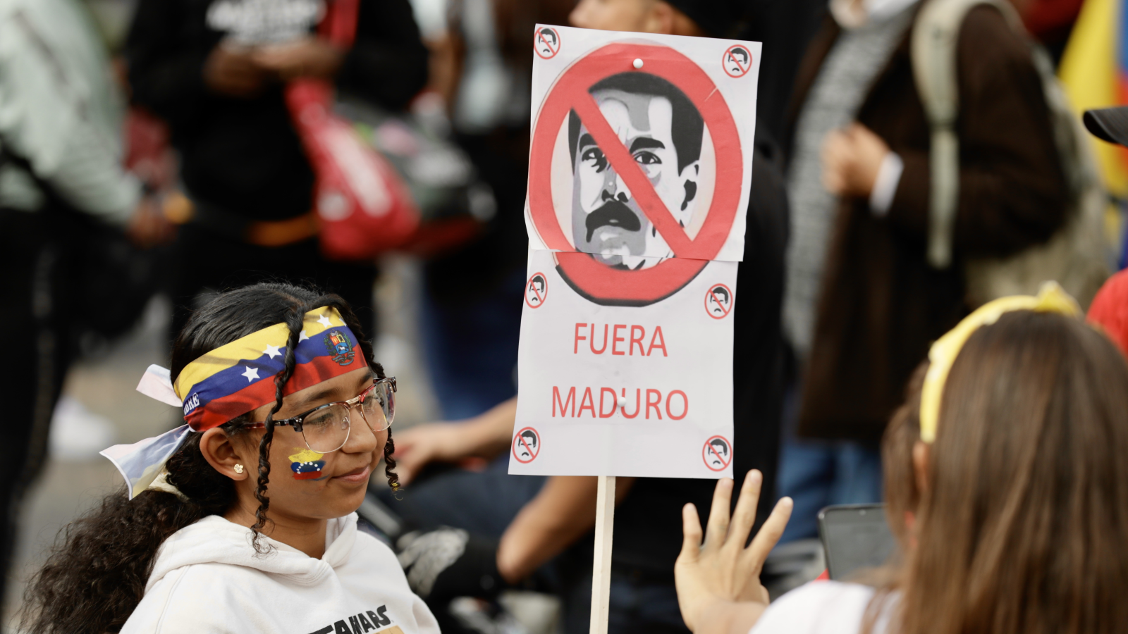 Demonstration gegen Maduro in Venezuela, © Keystone-SDA