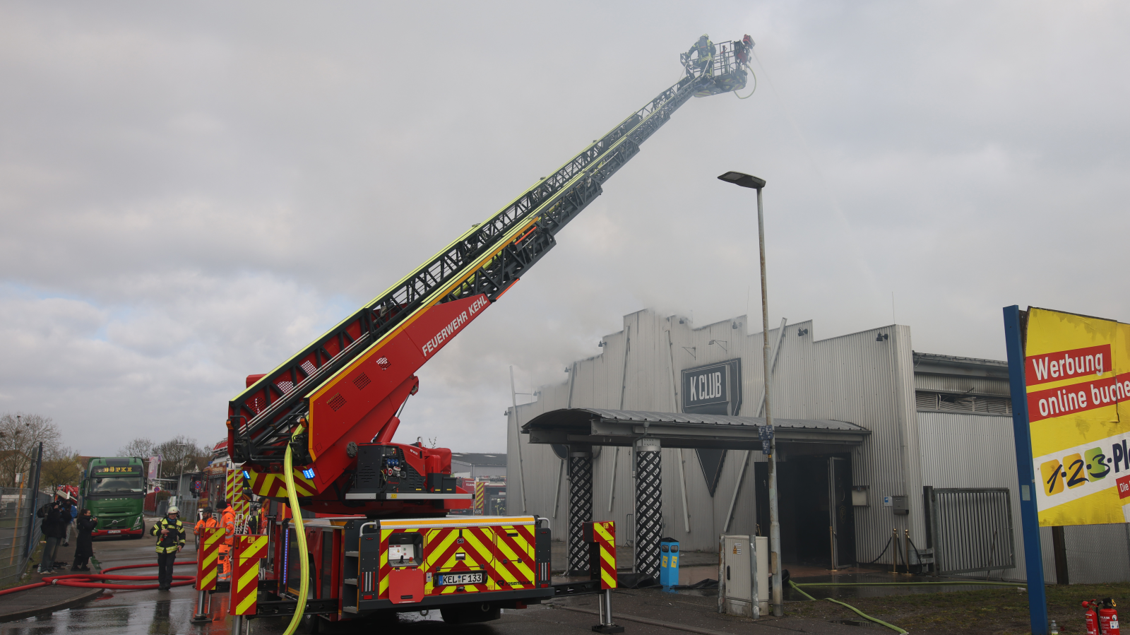 Kehl’de Gece Kulübünde Yangın: 750 Kişi Son Anda Kurtuldu, © Philipp von Ditfurth/dpa