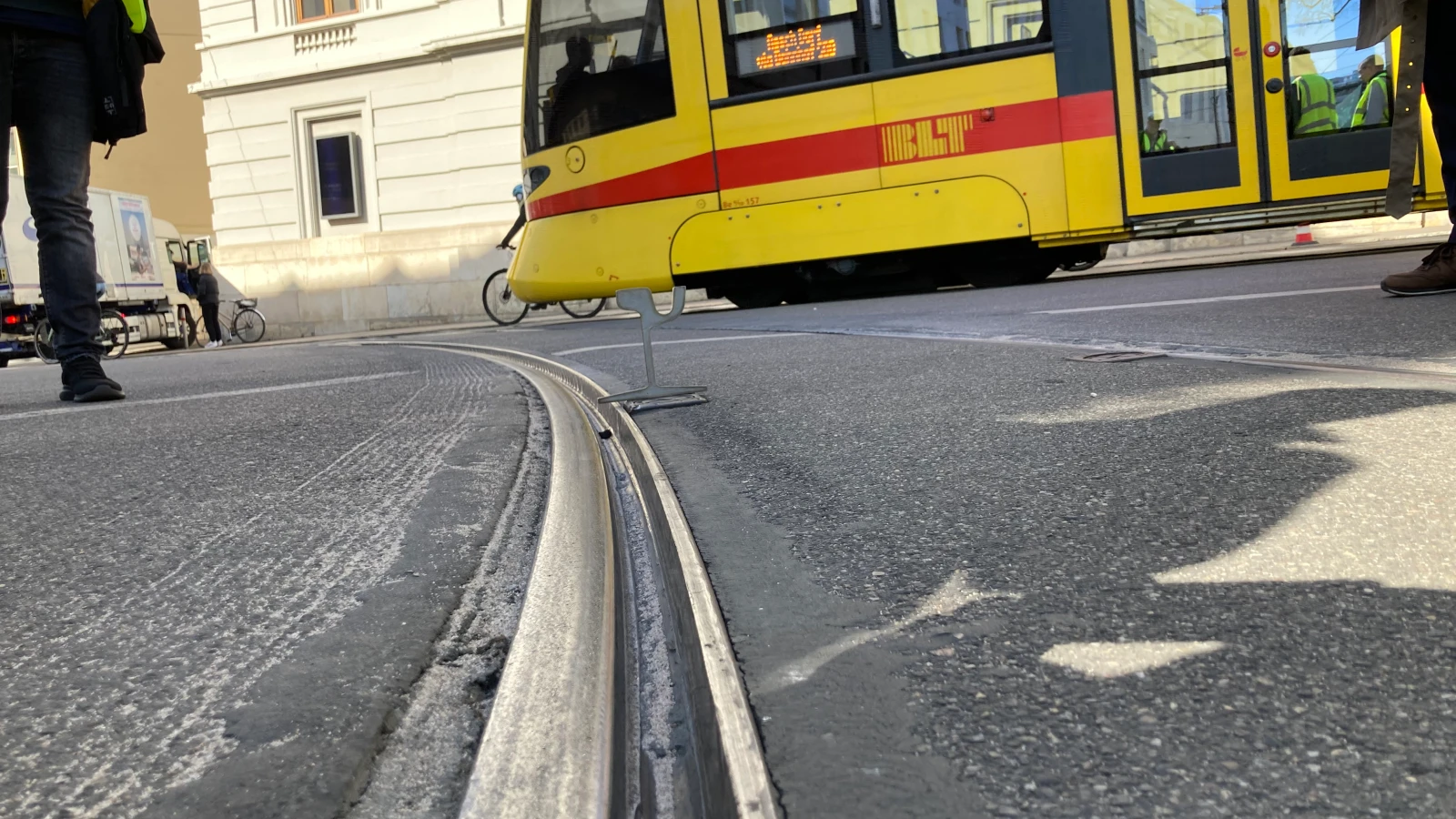 Kein Tram in der Basler Innenstadt, © Radio Basilisk Kein Tram in der Basler Innenstadt, © Radio Basilisk