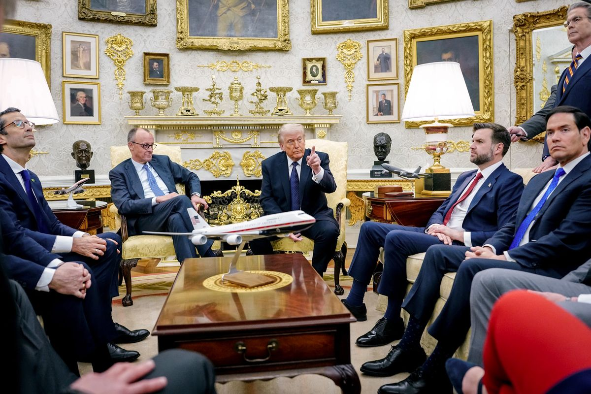 Başbakan Merz: Trump’ın İran Konusunda Net Bir Stratejisi Yok!, © Kay Nietfeld/dpa