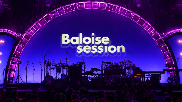 Auf der Bühne hat alles seinen Platz, © Baloise Session