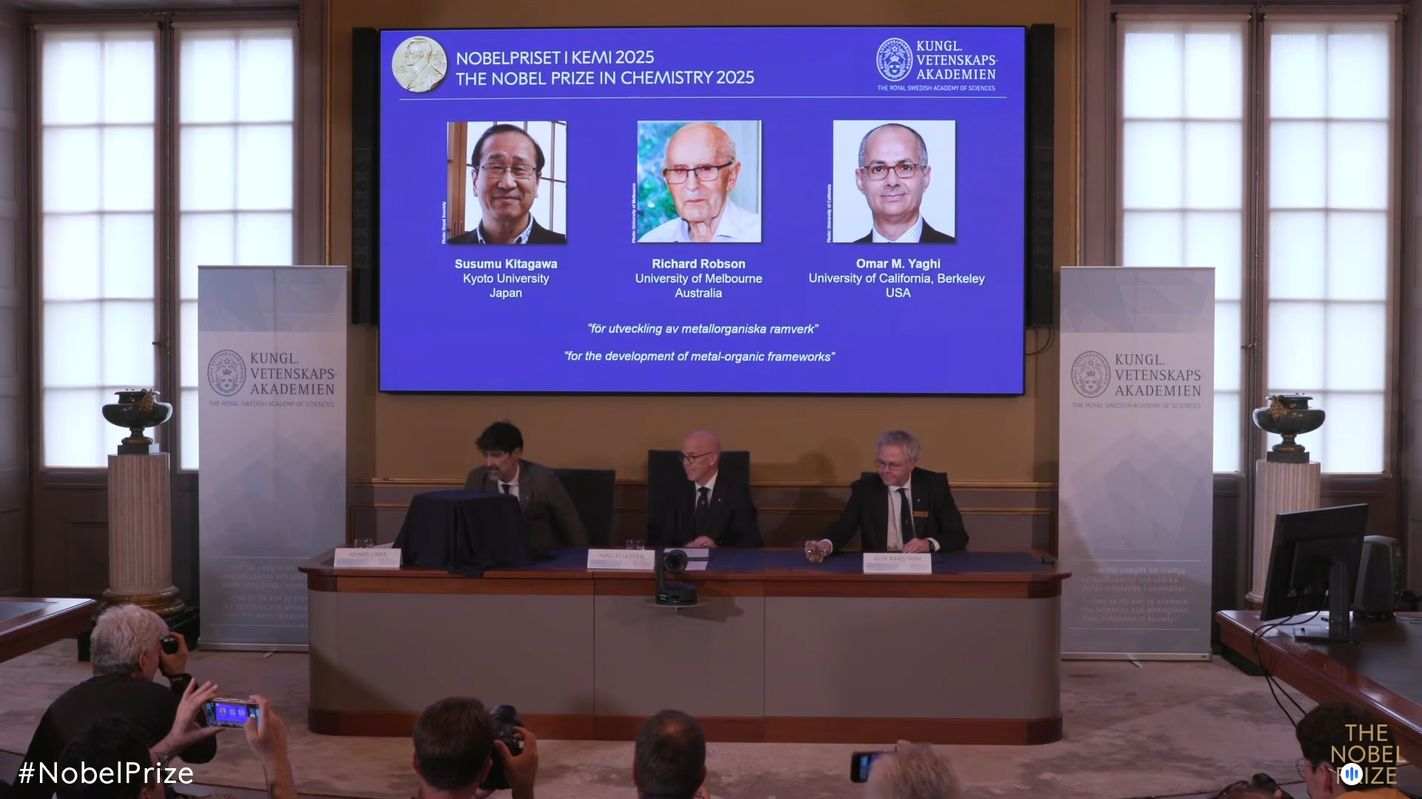 Kimya Nobel’i “Moleküler Mimarlar”a Gitti!, © #NobelPrize/Nobel Prize Outreach/dpa