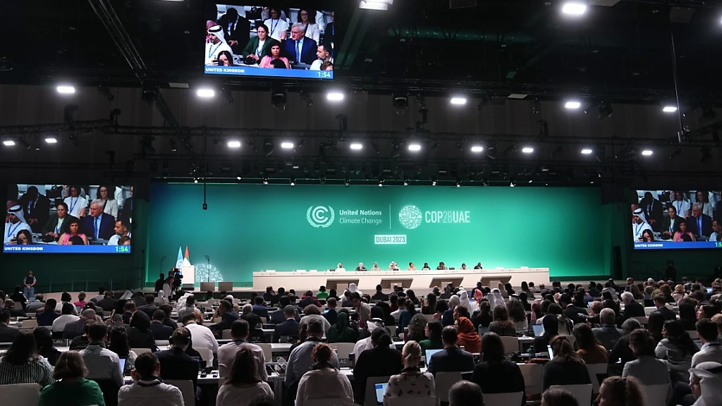 Schweiz begrüsst Empfehlungen der COP28, © Keystone/SDA Schweiz begrüsst Empfehlungen der COP28, © Keystone/SDA