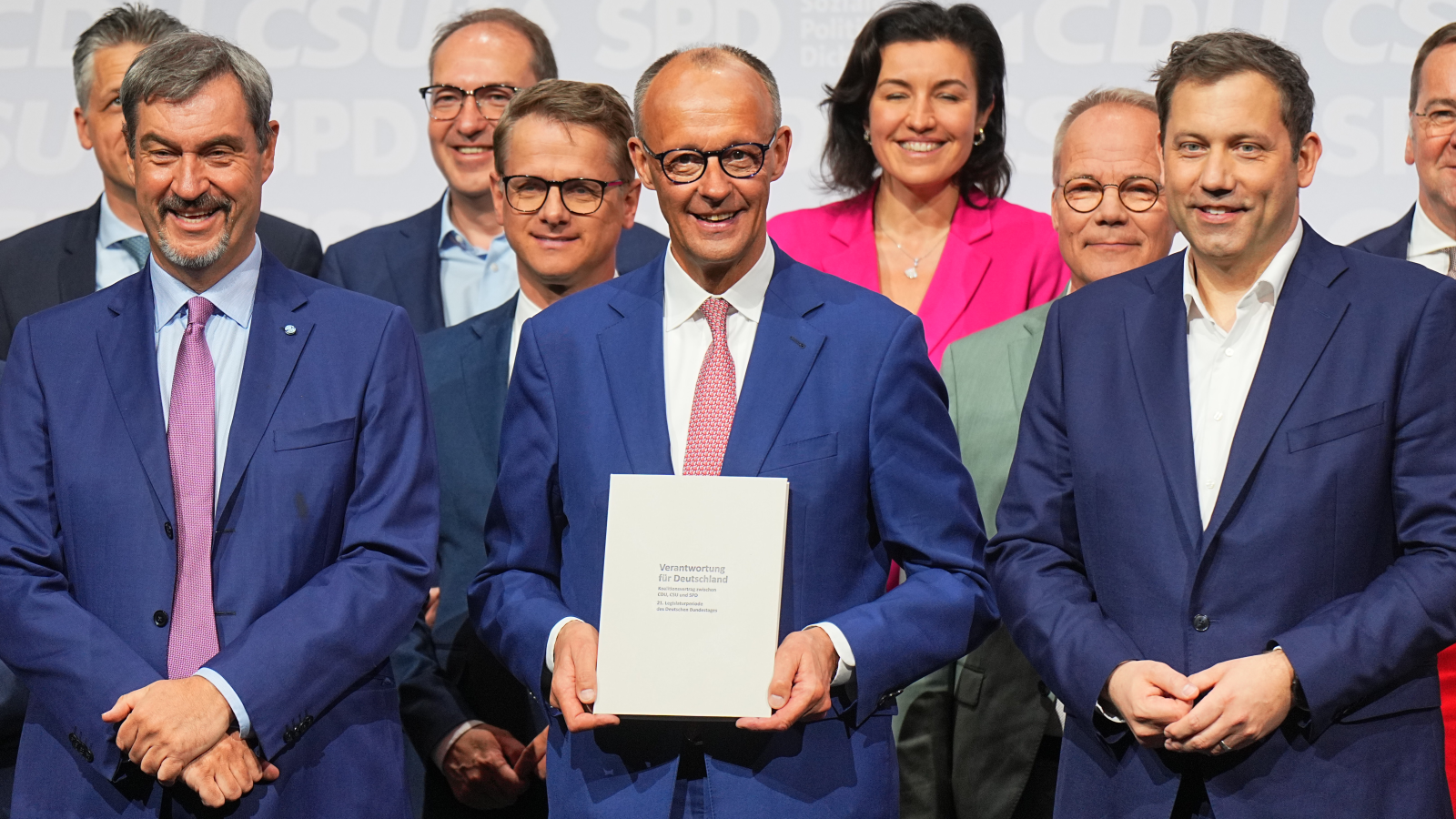 Koalisyon Sözleşmesi İmzalandı!, © Michael Kappeler/dpa