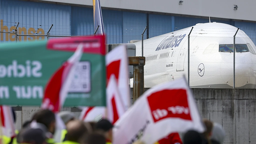 Warnstreik bei der Lufthansa beendet, © Keystone / SDA Warnstreik bei der Lufthansa beendet, © Keystone / SDA