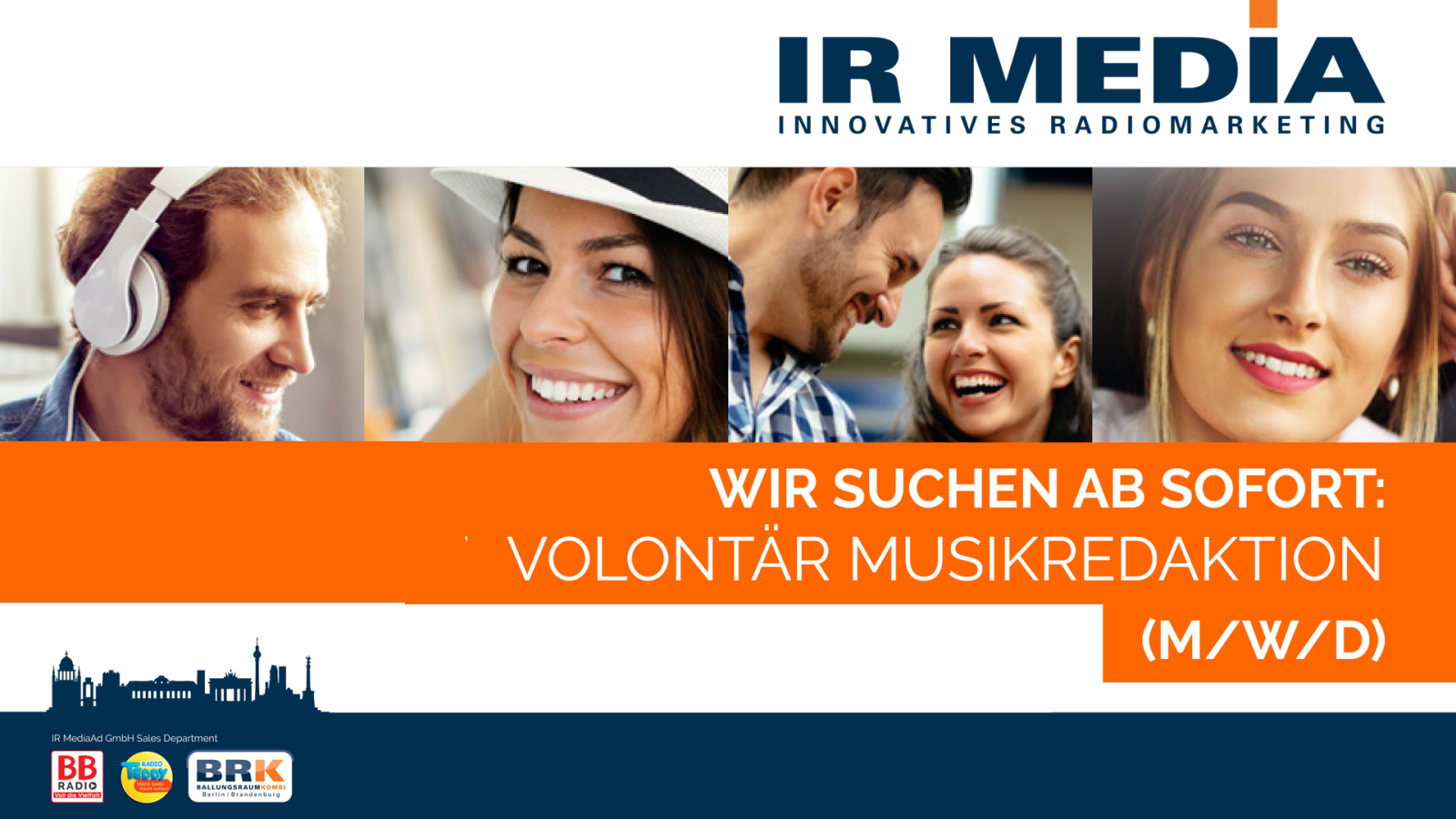 Volontär (m/w/d) in der Musikredaktion