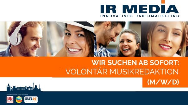 Volontär (m/w/d) in der Musikredaktion