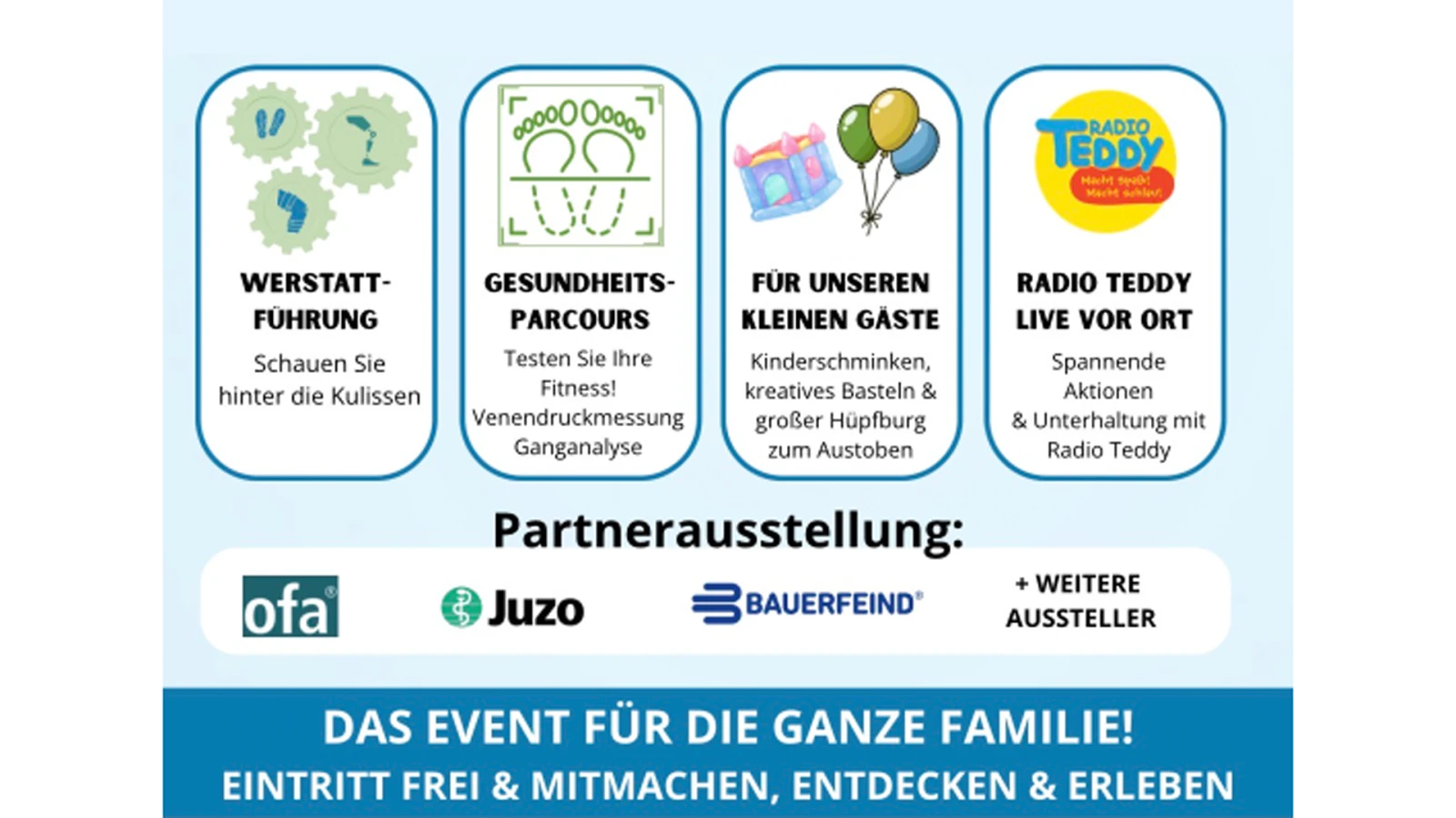 Radio TEDDY vor Ort beim Tag der offenen Tür Kniesche Orthopädie- und Schuhtechnik Radio TEDDY vor Ort beim Tag der offenen Tür Kniesche Orthopädie- und Schuhtechnik