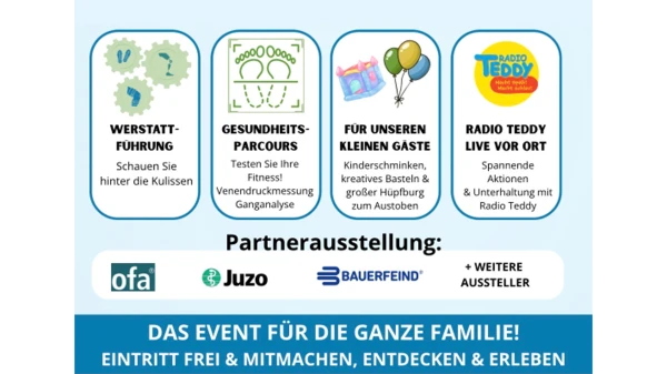 Radio TEDDY vor Ort beim Tag der offenen Tür Kniesche Orthopädie- und Schuhtechnik Radio TEDDY vor Ort beim Tag der offenen Tür Kniesche Orthopädie- und Schuhtechnik