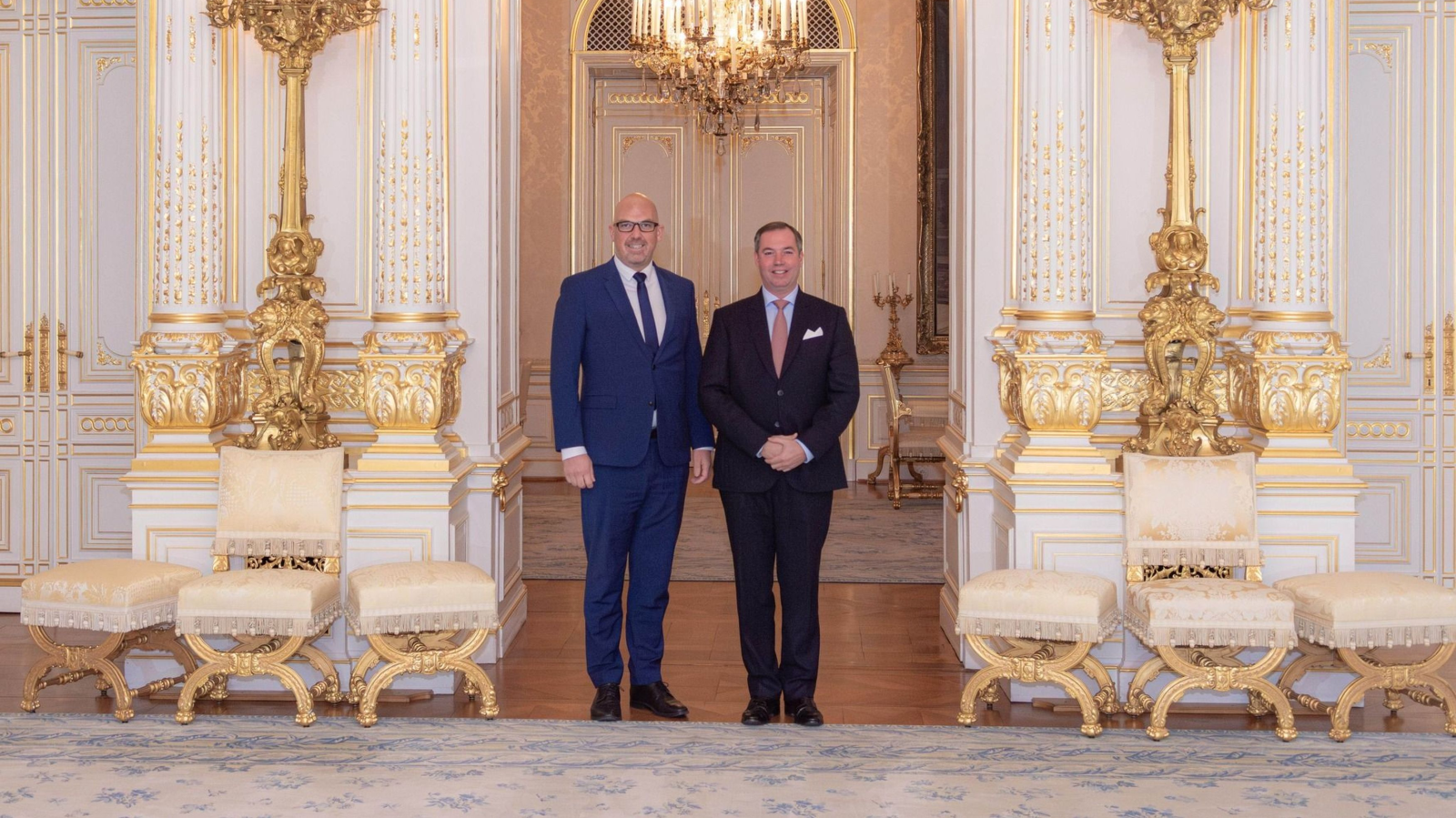Regierungschef Daniel Risch auf Dienstreise in Luxemburg, © IKR