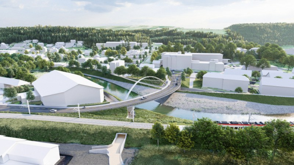 Die Naubrücke wird verlegt, © bl.ch