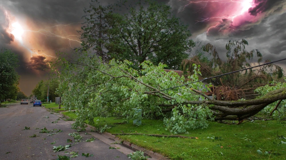 Fırtına Hessen’i etkisi altına aldı. , © shutterstock Fırtına Hessen’i etkisi altına aldı. , © shutterstock