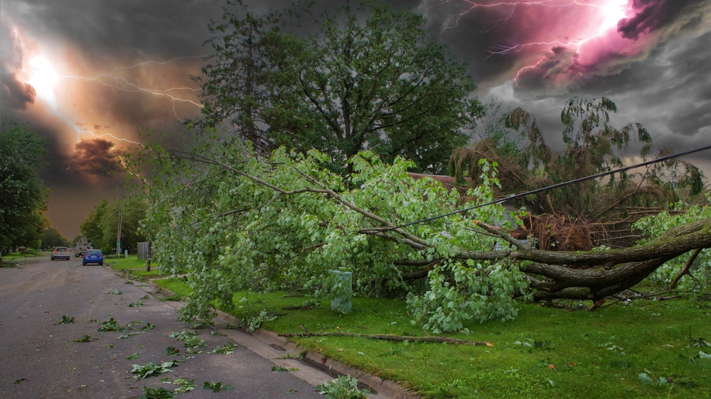 Fırtına Hessen’i etkisi altına aldı. , © shutterstock