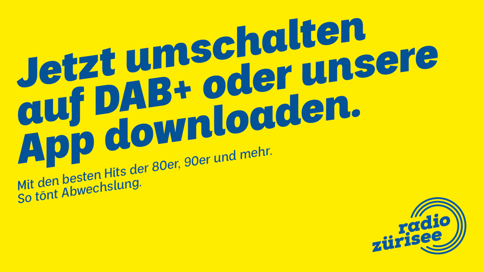 So empfängst du Radio Zürisee auf DAB+, © Radio Zürisee AG