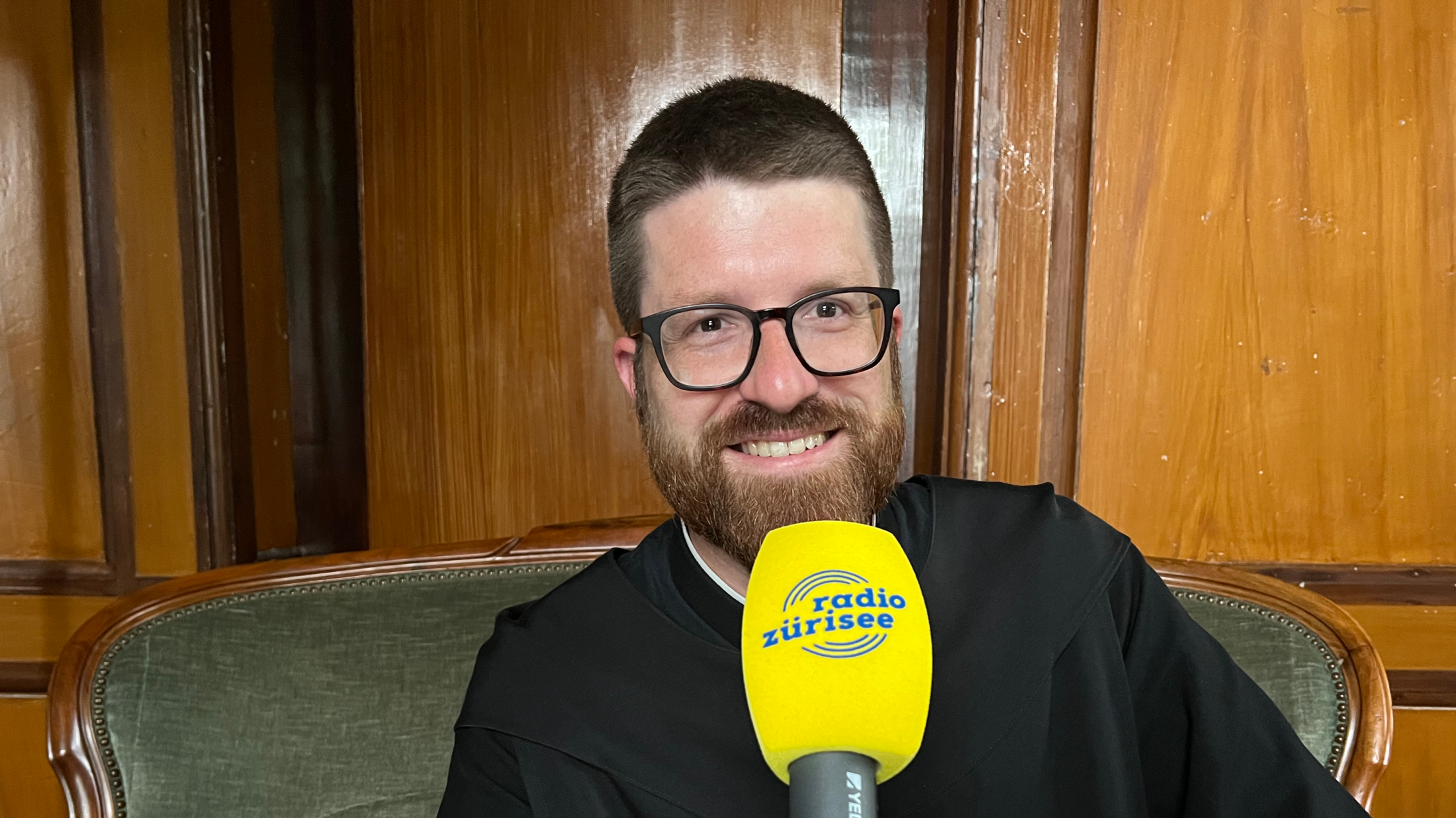 Pater Philipp Steiner – Mönch in Einsiedeln, © Radio Zürisee