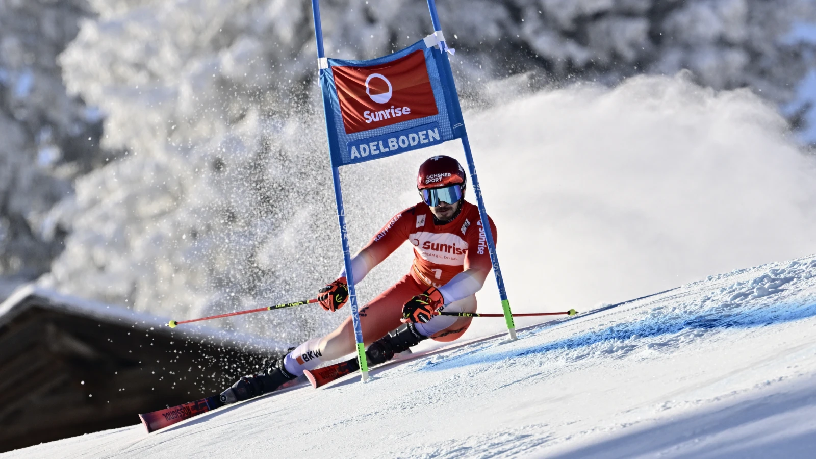 Meillard führt nach 1. Lauf in Adelboden, © KEYSTONE JEAN-CHRISTOPHE BOTT Meillard führt nach 1. Lauf in Adelboden, © KEYSTONE JEAN-CHRISTOPHE BOTT