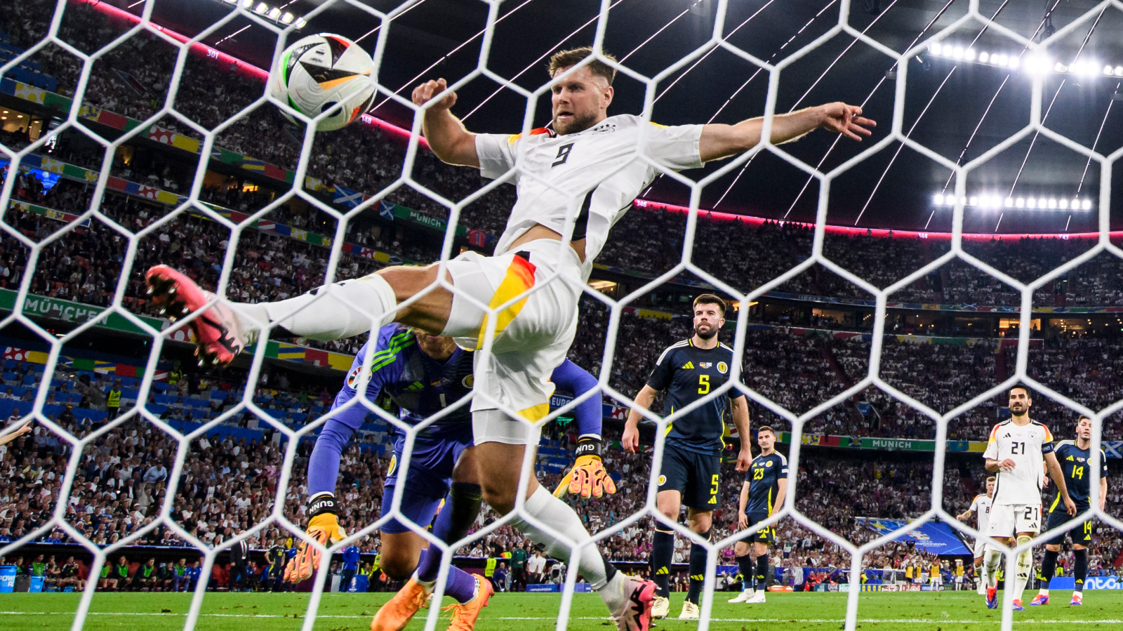 Euro 2024 Almanya Gruptan Lider Çıktı  | İsviçre 1-1 Almanya, © dpa