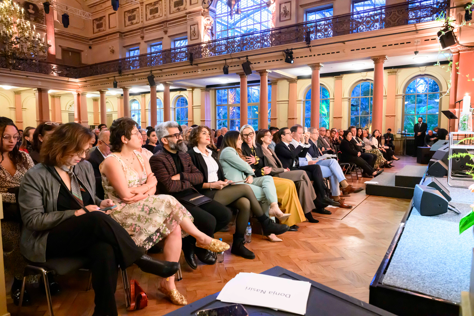 Frankfurt’ta “Demokrasi cesur insanlar ister” mesajı, © Stadt-Frankfurt-am-Main-Roessler