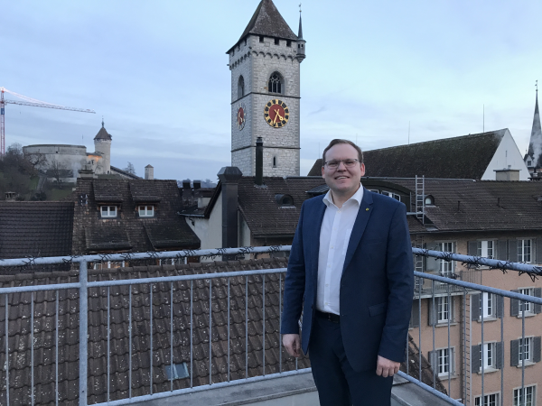 Marcel Montanari Regierungsrat des Kanton Schaffhausen und Gesundheitsdirektor, © Radio Munot