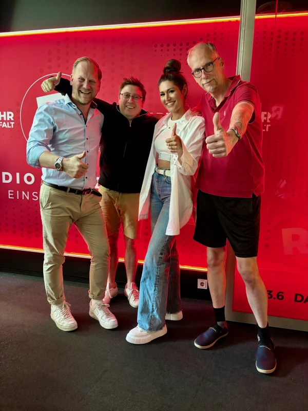 Team der Morning-Show im Studio, © more Marketing Team der Morning-Show im Studio, © more Marketing