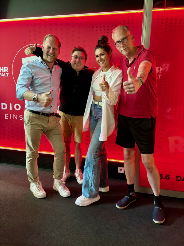 Team der Morning-Show im Studio, © more Marketing