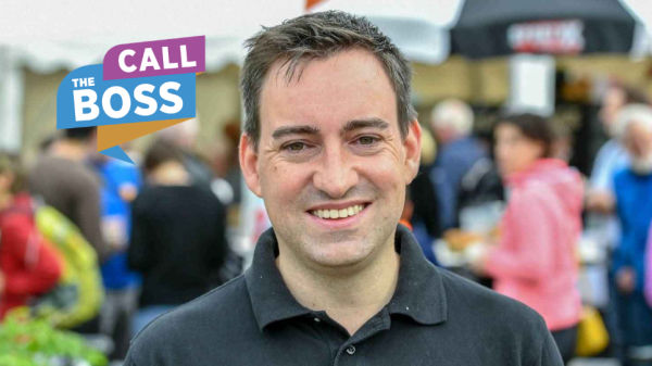 Marcel Theiler bei Call the Boss, © shn.ch