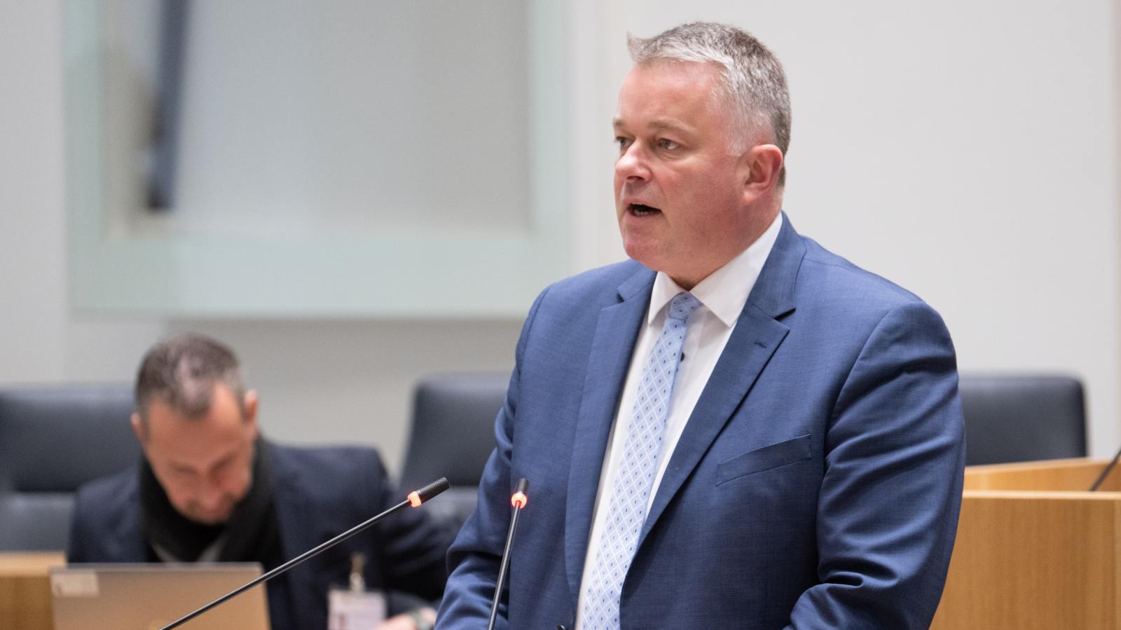 Tartışmalı oturumda CDU ve AfD eyalet parlamentosunda İslami örgütleri konu ediyor, © Boris Roessler/dpa