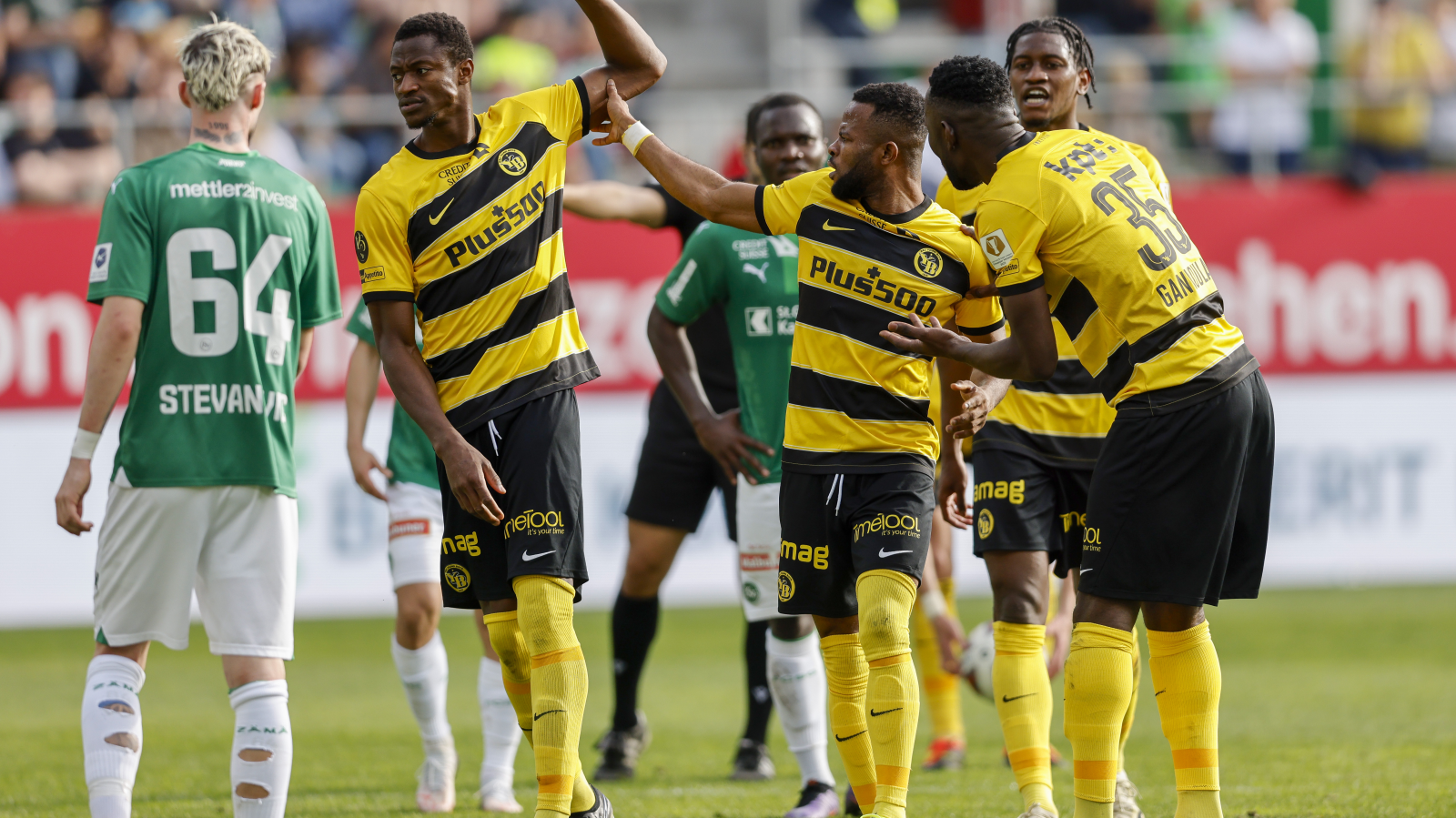 Und wieder bricht St. Gallen ein, © Keystone / Christian Merz