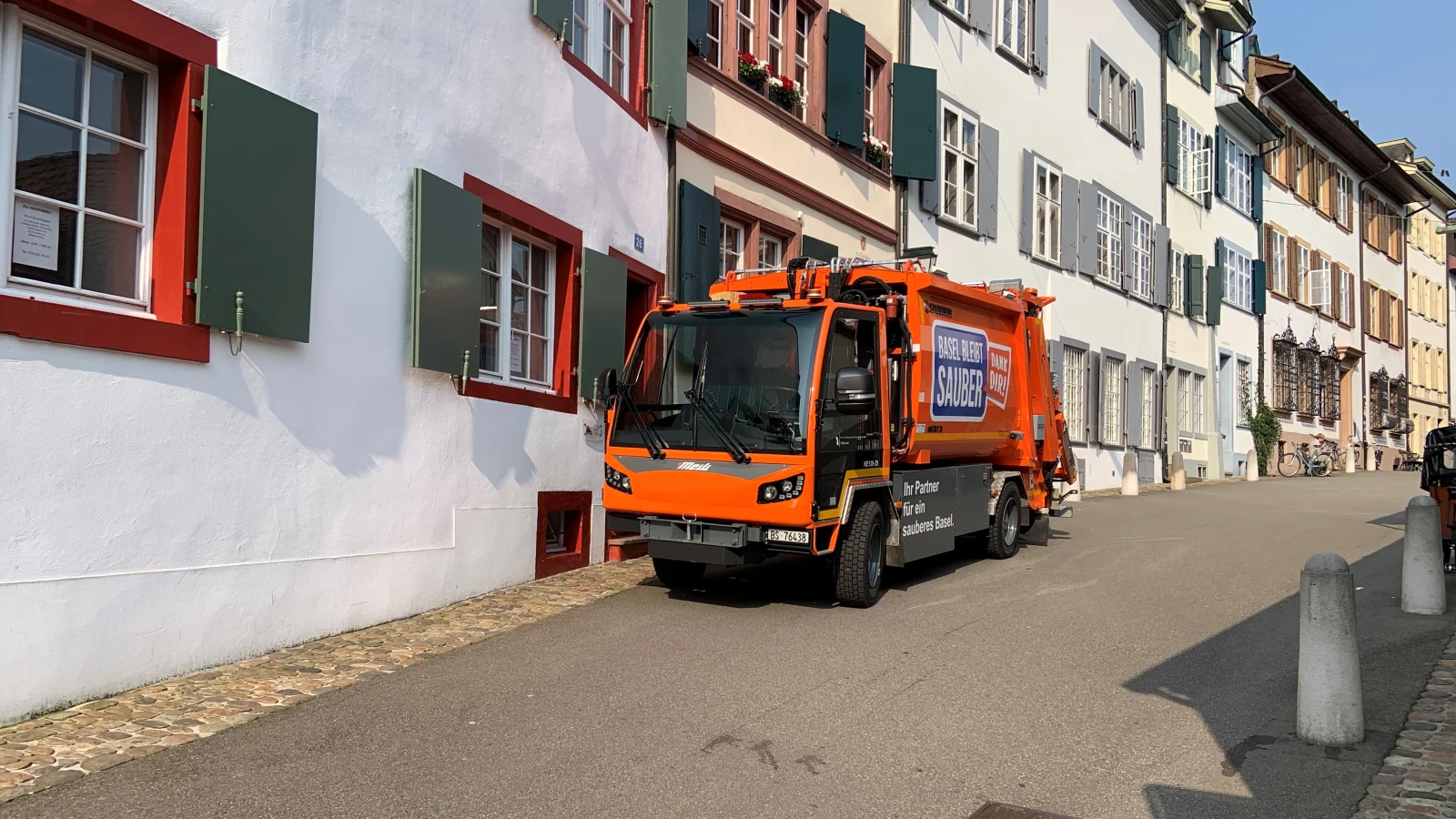 Stadtreinigung Basel-Stadt setzt auf neue Elektrofahrzeuge Stadtreinigung Basel-Stadt setzt auf neue Elektrofahrzeuge