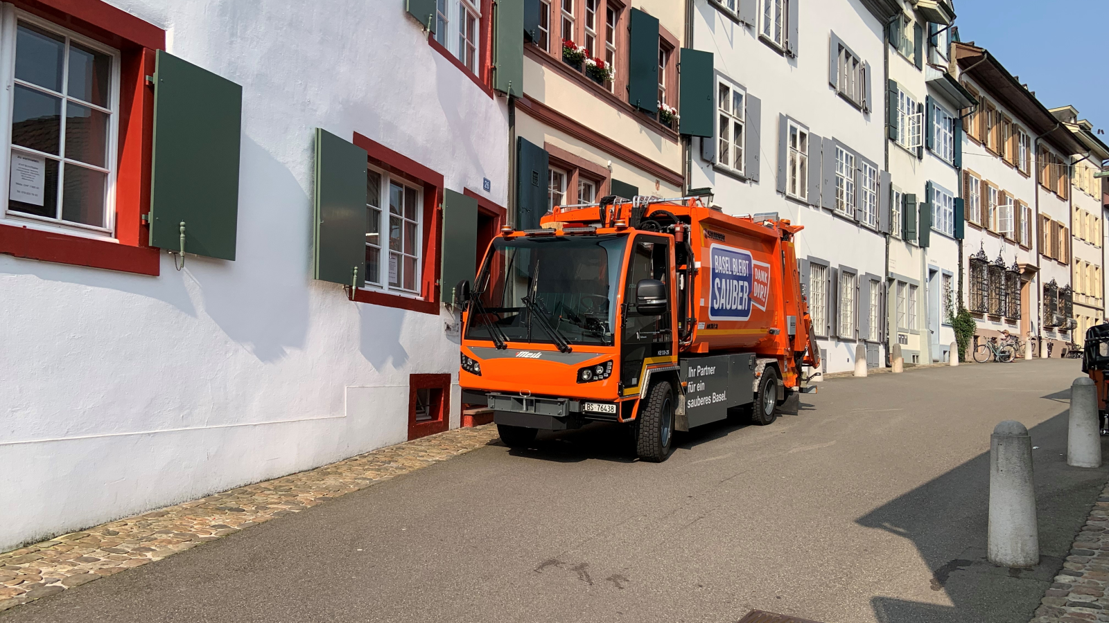  Stadtreinigung Basel-Stadt setzt auf neue Elektrofahrzeuge