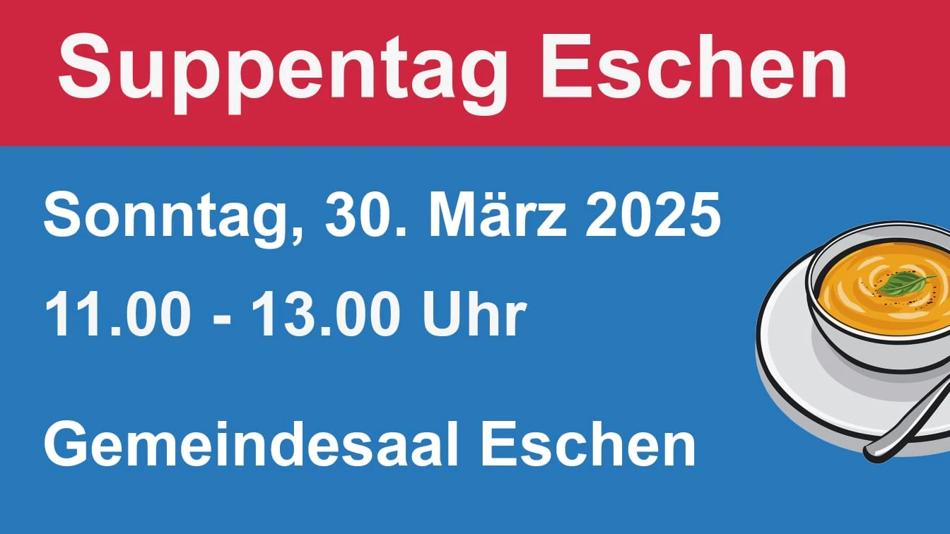 Suppensonntag in Eschen, © zvg Suppensonntag in Eschen, © zvg