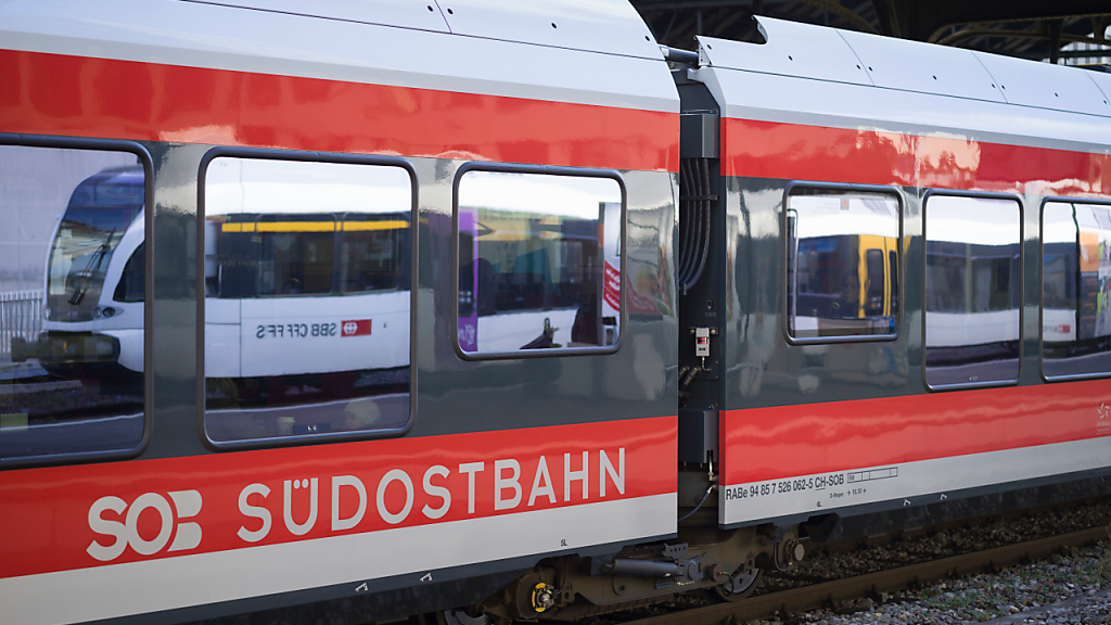 Sanierung der Bahnstrecke Herisau und Uznach beginnt, © Keystone / SDA
