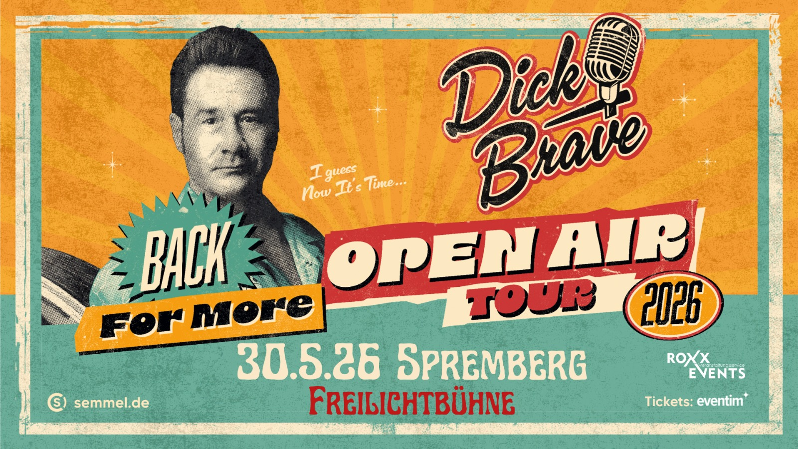 Dick Brave Open Air Tour 2026