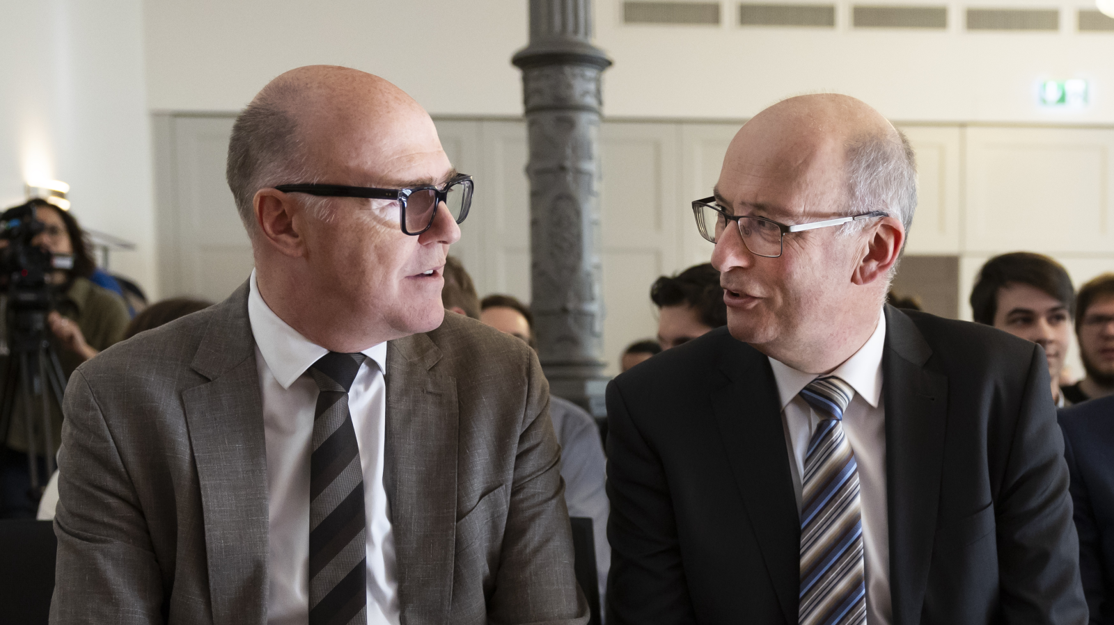 Mitte-Fraktion nominiert Ritter und Pfister, © KEYSTONE/Peter Klaunzer