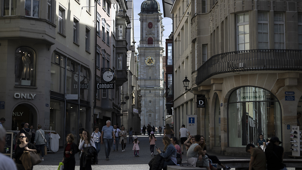 Wohnbevölkerung St. Gallen ist gewachsen, © Keystone / SDA / Archivbild