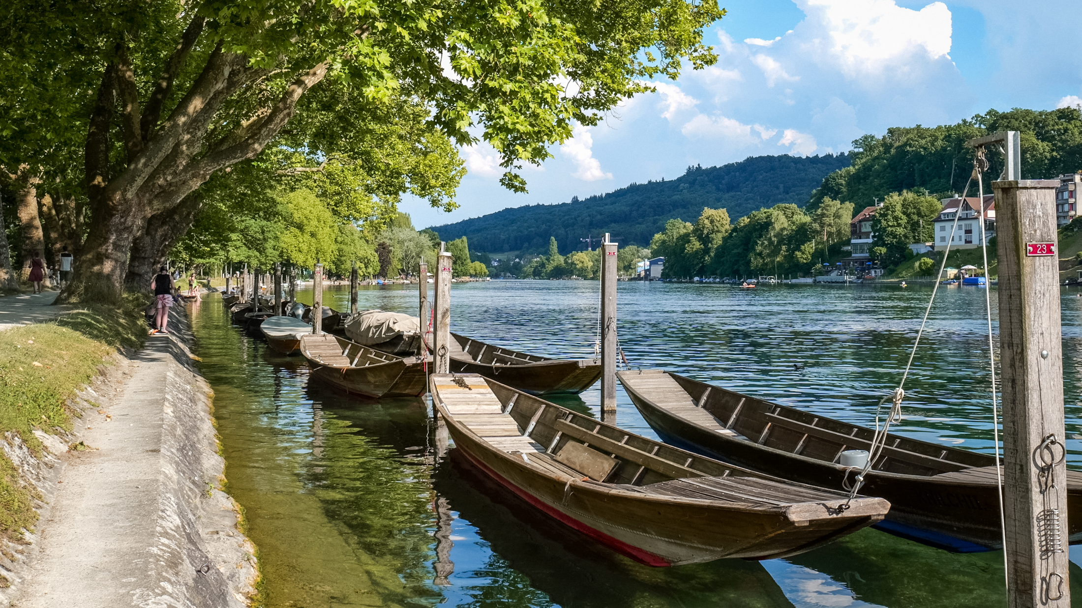 Bootsliegeplätze beim Lindli, © Radio Munot